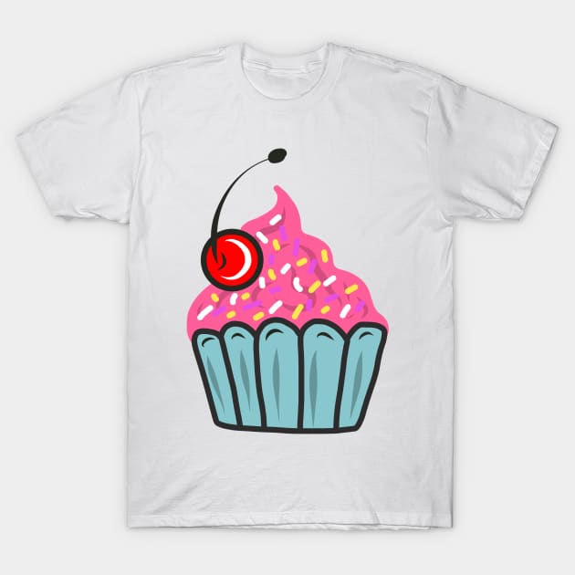 Cupcake T-Shirt by faiiryliite